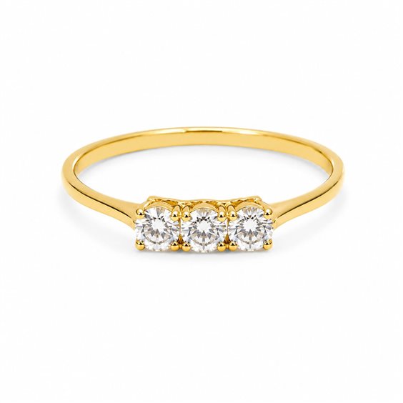 Anillo Idee Preziose dal 1987 Mujer in Oro amarillo Zircone IP.AK18G/90 - IP.AK18G/90